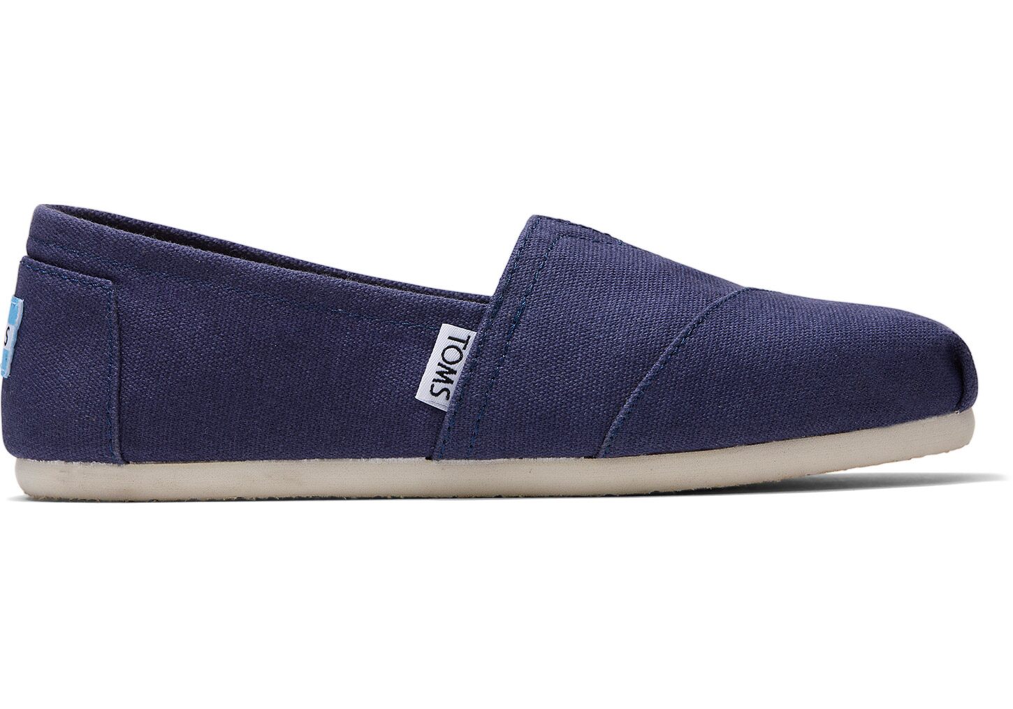 Toms Classics Canvas - Womens Slip Ons - Navy - NZ - 468307EFT